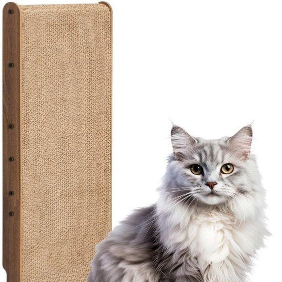 Jouet pour chat en carton, structure en L avec piste de course, modulable, un espace de détente sûr et durable pour votre chat