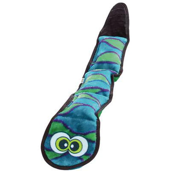 Jouet pour chien INVINCIBLE SNAKE bleu 71 cm