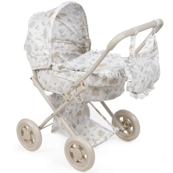 Jouet Poussette Landau Pour Poupée Beige