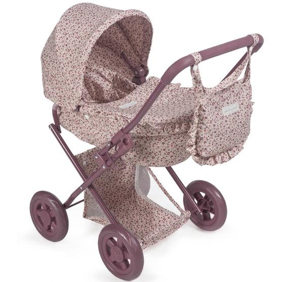 Jouet Poussette Landau Pour Poupée Bordeaux