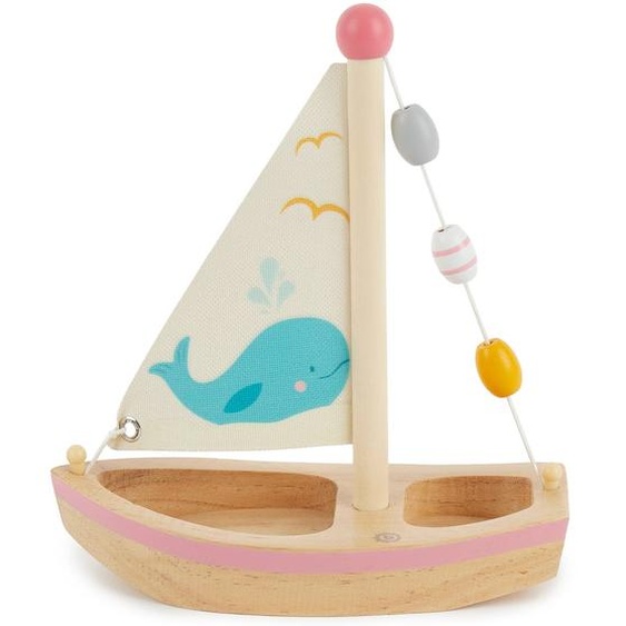 Jouet Voilier En Bois Pour Enfants Multicolore