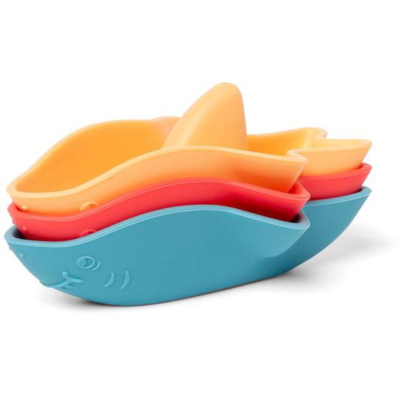 Jouets De Bain En Silicone Requins Orange