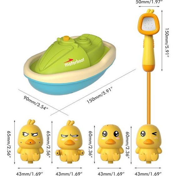 Jouets de bain pour bébé, baignoire, canard électrique, jets deau pour enfants, garçons et filles