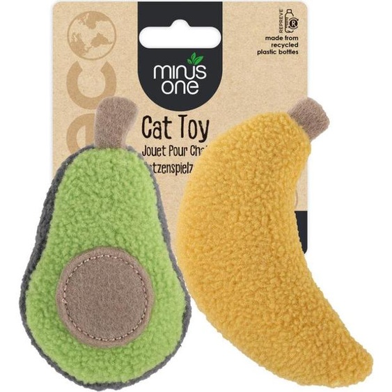 Jouets pour chat Minus One Fruit Avacado & Banana