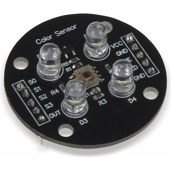 Joy-it Arduino platine dextension capteur de couleurs / colorimètre TCS3200 noir (sen-color)