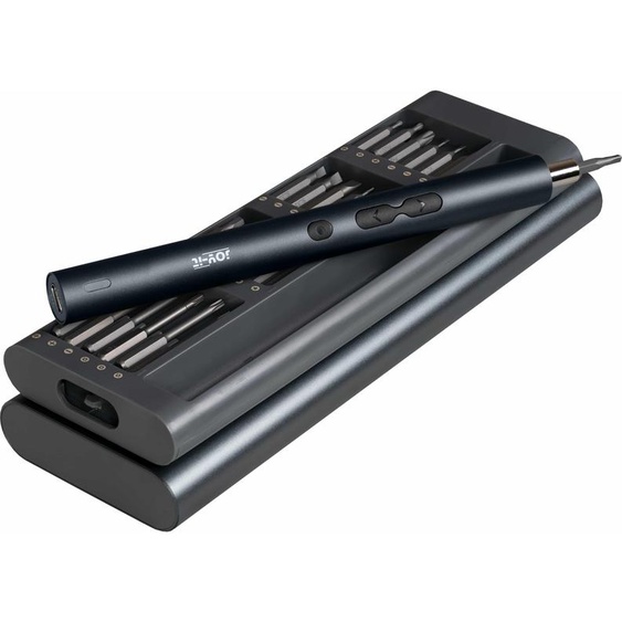 JOY-IT Set de mini visseuses sans fil, WE-0002, 62 pièces