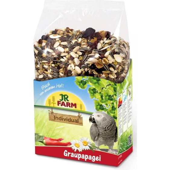 JR Farm 08404, Graines, 950 g, Perroquet à longue queue, Vitamine A, Vitamine D3, Vitamine E, Calcium, Cuivre, Fer, Manganèse, Sodium, Zinc