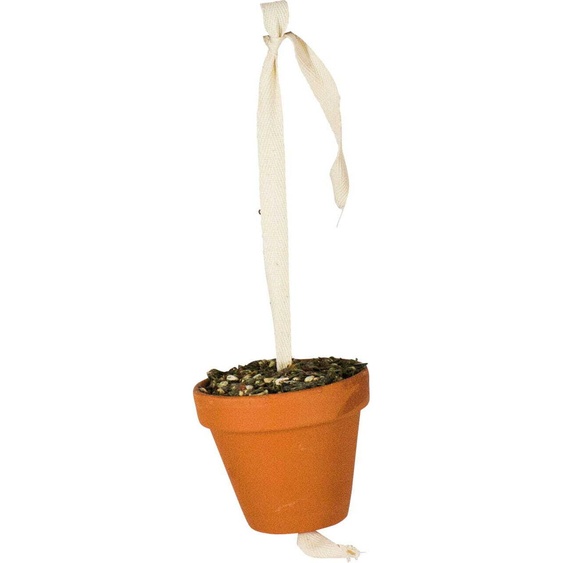 JRFarm Pot en argile Grand perroquet+perroquet 1 pièce