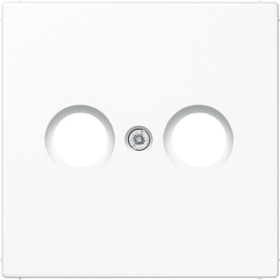 Jung Abdeckung TV-, Radio-Steckdose LS 990 Alpinweiß LS990TVWW (LS990TVWW)