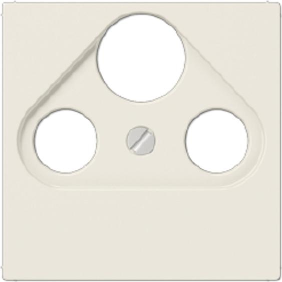 JUNG AS500, A561PLSAT Cache SAT blanc blanc crème