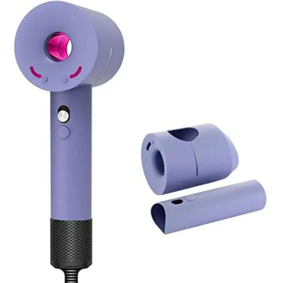 Juste de protection en silicone pour sèche-cheveux Dyson, lavable, anti-rayures, anti-poussière, voyage, pas de sèche-cheveux