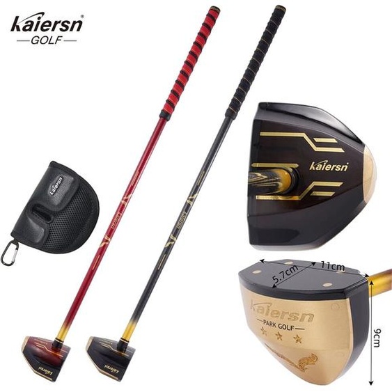 Kaiersn Park Golf Club – Tête en bois de sapelli de qualité supérieure et manche en fibre de carbone pour des performances améliorées