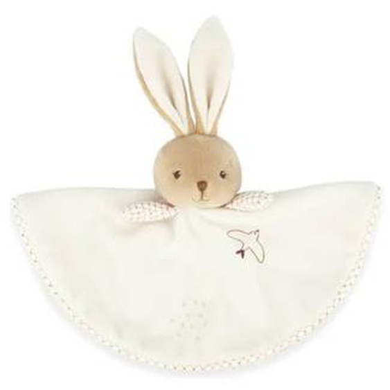 Kaloo - Doudou lapin rond creme
