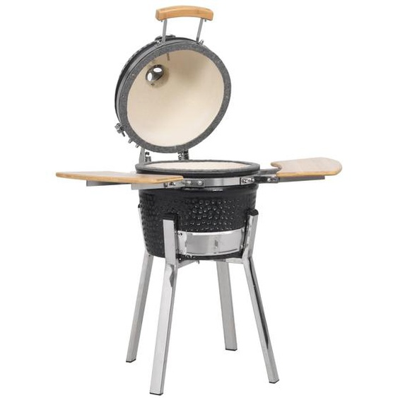 Kamado Barbecue à fumoir Céramique 81 cm