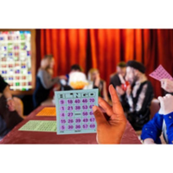 KANGARO Jeu de grilles de bingo, 5x 100 cartes, assorti