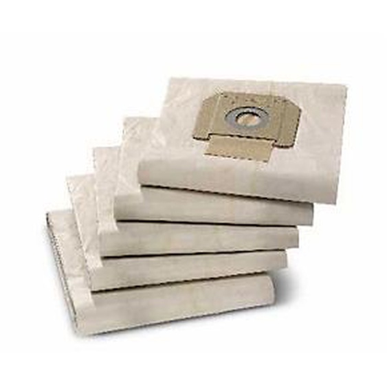 Kärcher Sacs pour aspirateur eau et poussière 65 litres NT65/2 P - Lot de 5