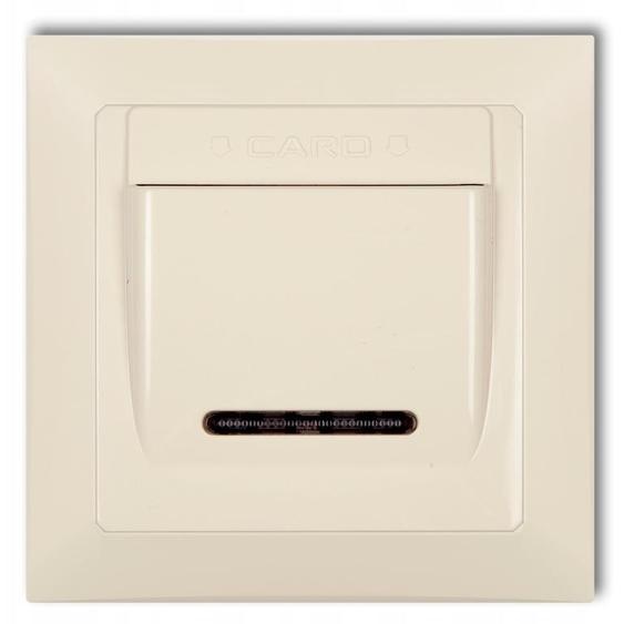 Karlik DECO 1DSHSO-1 Interrupteur simple beige