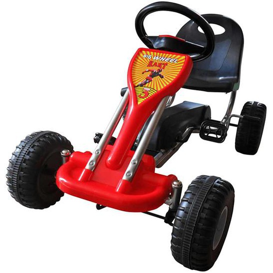 Kart à pédales Rouge