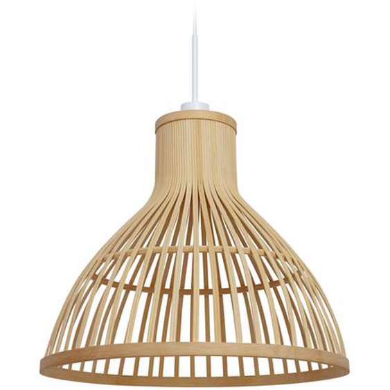 Kave Home - Abat-jour pour suspension Nathaya en bambou finition naturelle Ø 46 cm