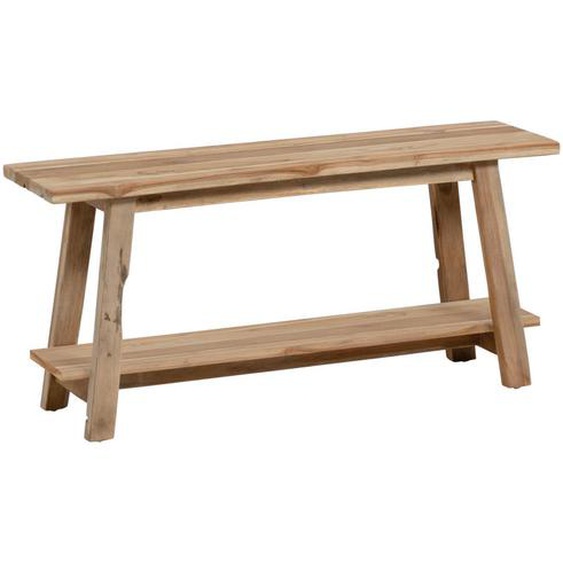 Kave Home - Banc Safara bois massif de tek recyclé 100 cm