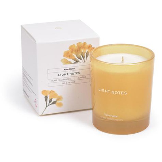 Kave Home - Bougie parfumée Light Notes 180 g
