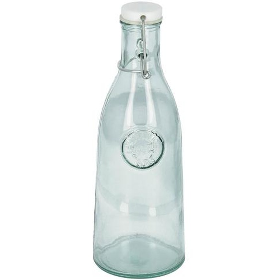 Kave Home - Bouteille Tsiande transparent en verre 100% recyclÃ©