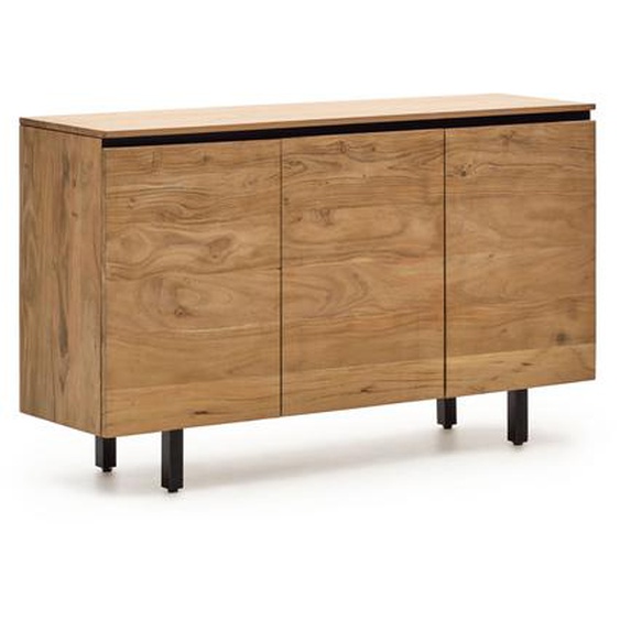 Kave Home - Buffet Uxue en bois dacacia massif finition naturelle 150 x 88 cm