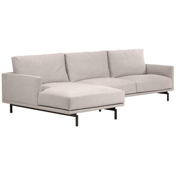 Kave Home - Canapé Galene 4 places avec méridienne gauche beige 314 cm