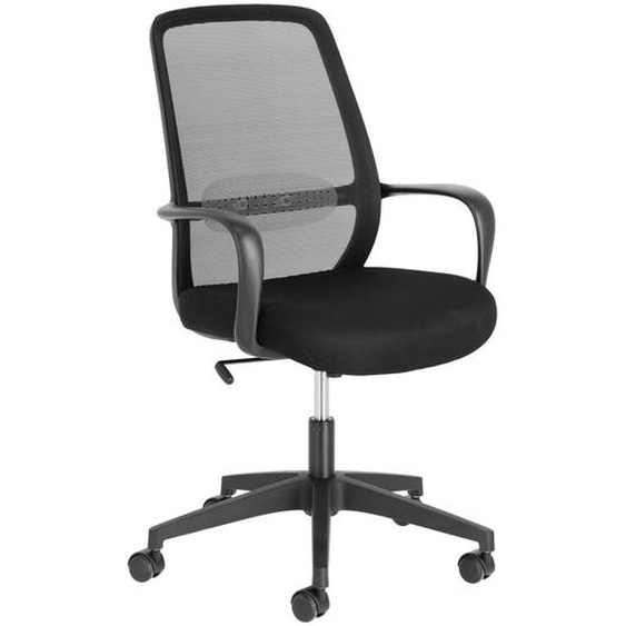 Kave Home - Chaise de bureau Melva noir