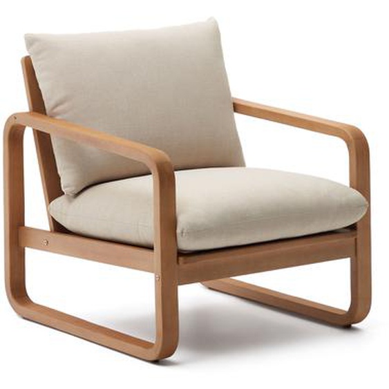 Kave Home - Chaise Sacaleta en bois deucalyptus massif