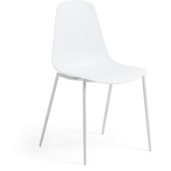 Kave Home - Chaise Whatts blanche