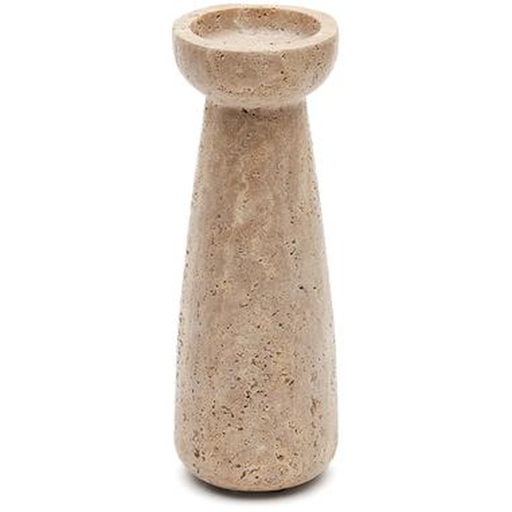 Kave Home - Chandelier grand  Magan en travertin beige