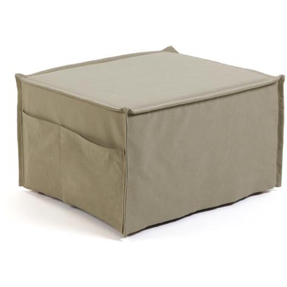 Kave Home - Chauffeuse Lizzie 70 x 60 (180) cm beige