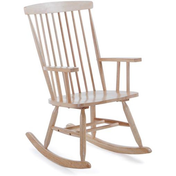 Kave Home - Fauteuil à bascule Tenzo naturel