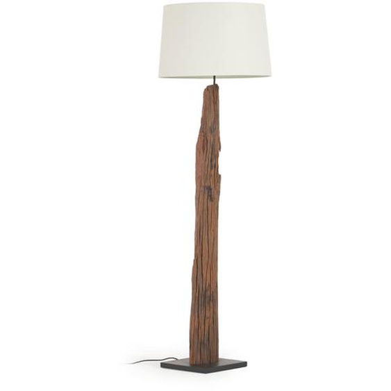 Kave Home - Lampadaire Powell en bois recyclé