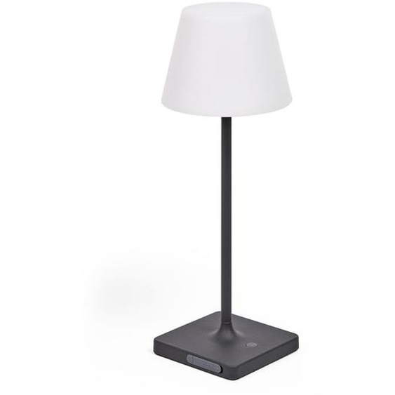 Kave Home - Lampe de table dextérieur Aluney avec finition noire