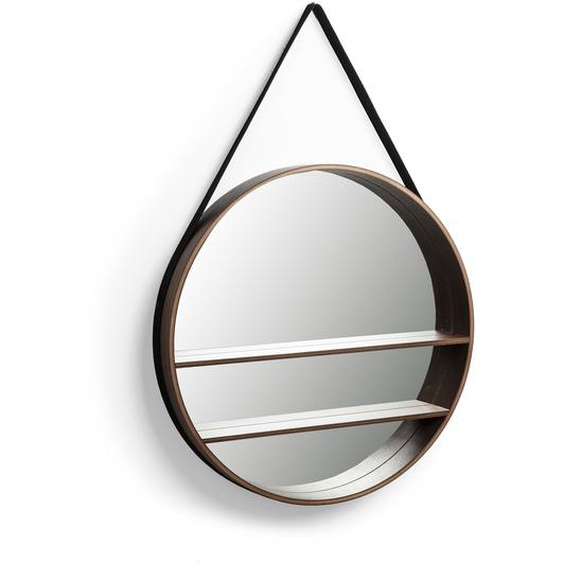 Kave Home - Miroir Belden en placage de noyer Ø 58,5 cm FSC MIX Credit