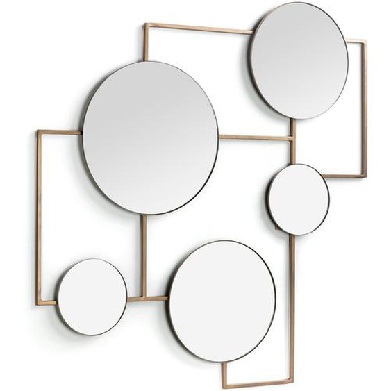 Kave Home - Miroir Platte en métal 81 x 83 cm