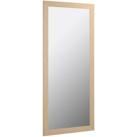 Kave Home - Miroir Yvaine 80,5 x 180,5 cm avec finition naturelle