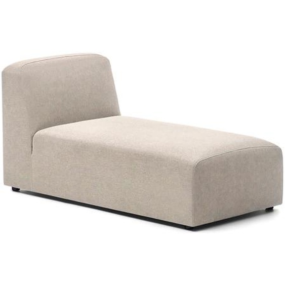 Kave Home - Module Neom avec méridienne beige 152 x 75 cm