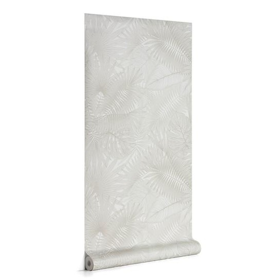 Kave Home - Papier peint Tropic gris 10 x 0,53 m FSC MIX Credit