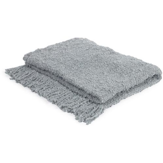 Kave Home - Plaid Corel gris 125 x 150 cm