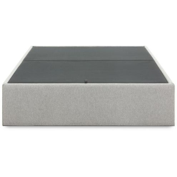 Kave Home - Sommier coffre Matters gris pour matelas de 140 x 190 cm