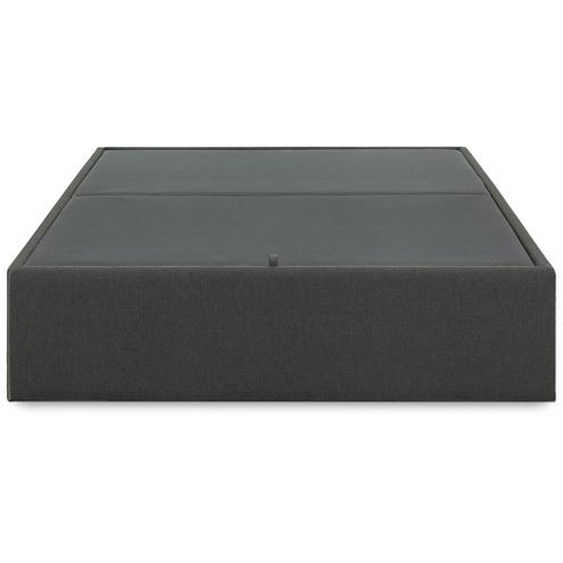 Kave Home - Sommier coffre Matters noir pour matelas de 160 x 200 cm