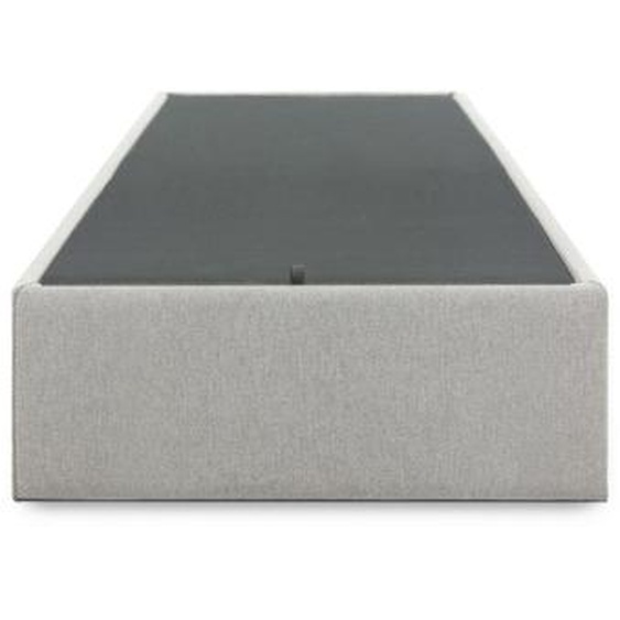 Kave Home - Sommier coffre Matters gris pour matelas de 90 x 190 cm