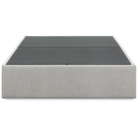 Kave Home - Sommier coffre Matters gris pour matelas de 150 x 190 cm