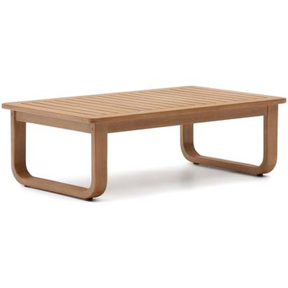 Kave Home - Table basse 100 % dextérieur Sacaleta en bois deucalyptus massif 100 x 60 cm