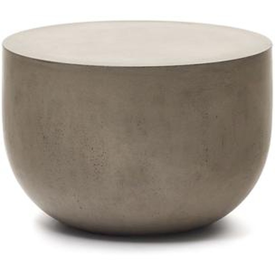 Kave Home - Table basse ronde Garbet en ciment Ã˜ 60 cm