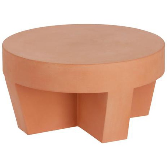 Kave Home - Table basse ronde Vilena en terre cuite de Ø 60 cm