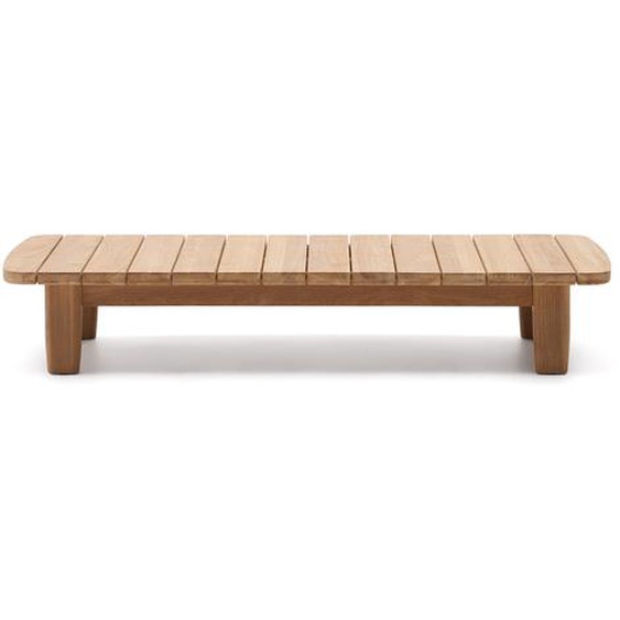 Kave Home - Table basse Tirant en bois de teck FSC 100 % 140 x 70 cm
